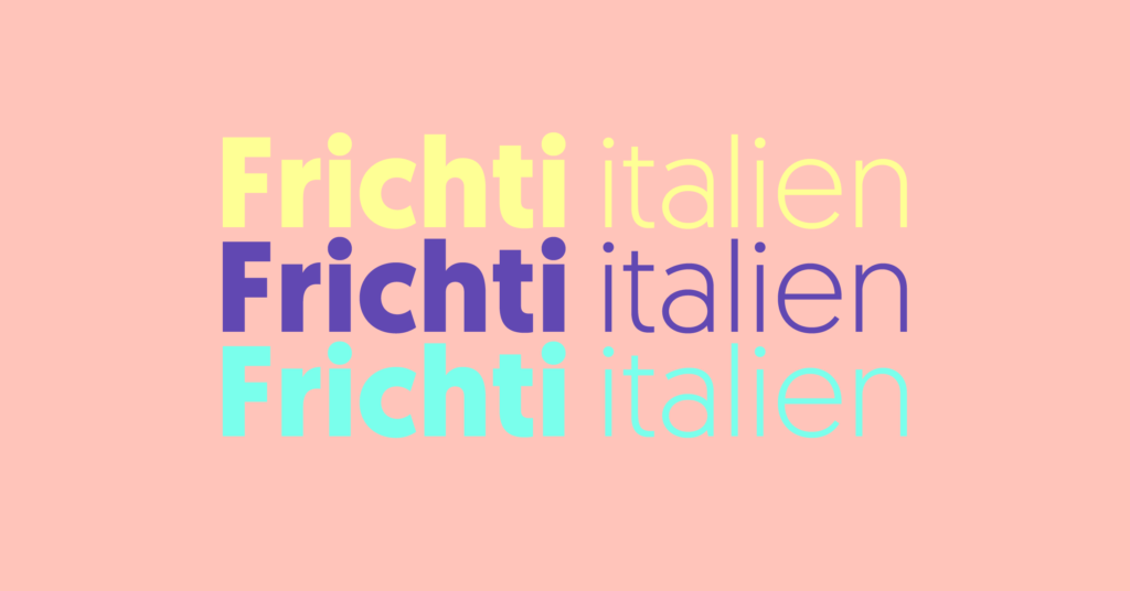 Frichti italien
